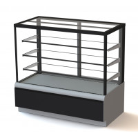 Холодильная витрина Carboma ВХСв-0.9д Cube Люкс (техно)