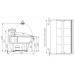 Холодильная витрина Carboma Cube ВХСл-1,25 (статика)